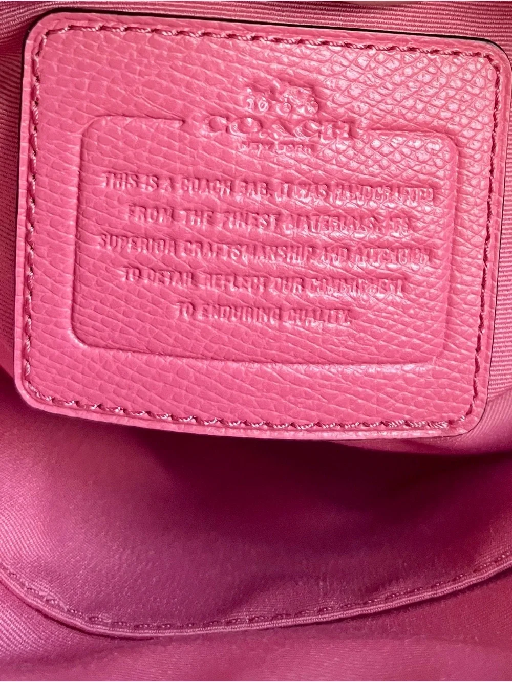 Coach valentine mini